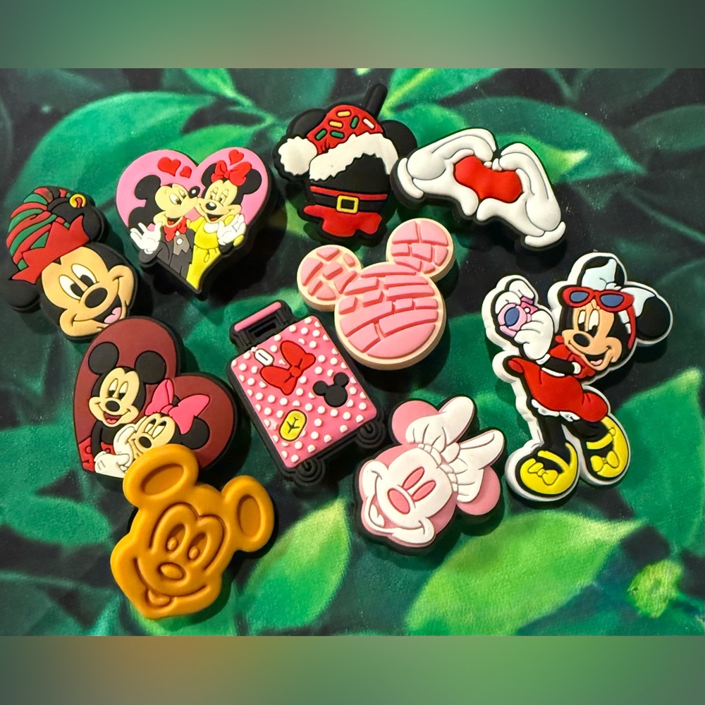 10 Disney Croc Charms Jibbit Shoe Charm Disney Croc Charms